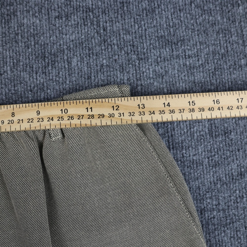 Alfred Dunner Skirt Womens 10 Khaki Elastic Waist Pockets Back Vent Made USA - Picture 5 of 10